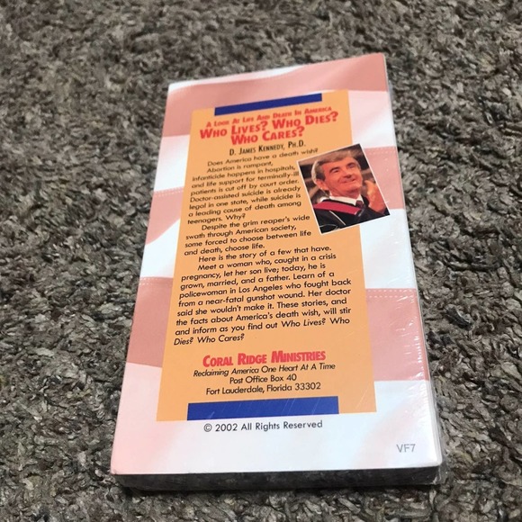 Who Lives? Who Dies? Who Cares? VHS New - Picture 3 of 3